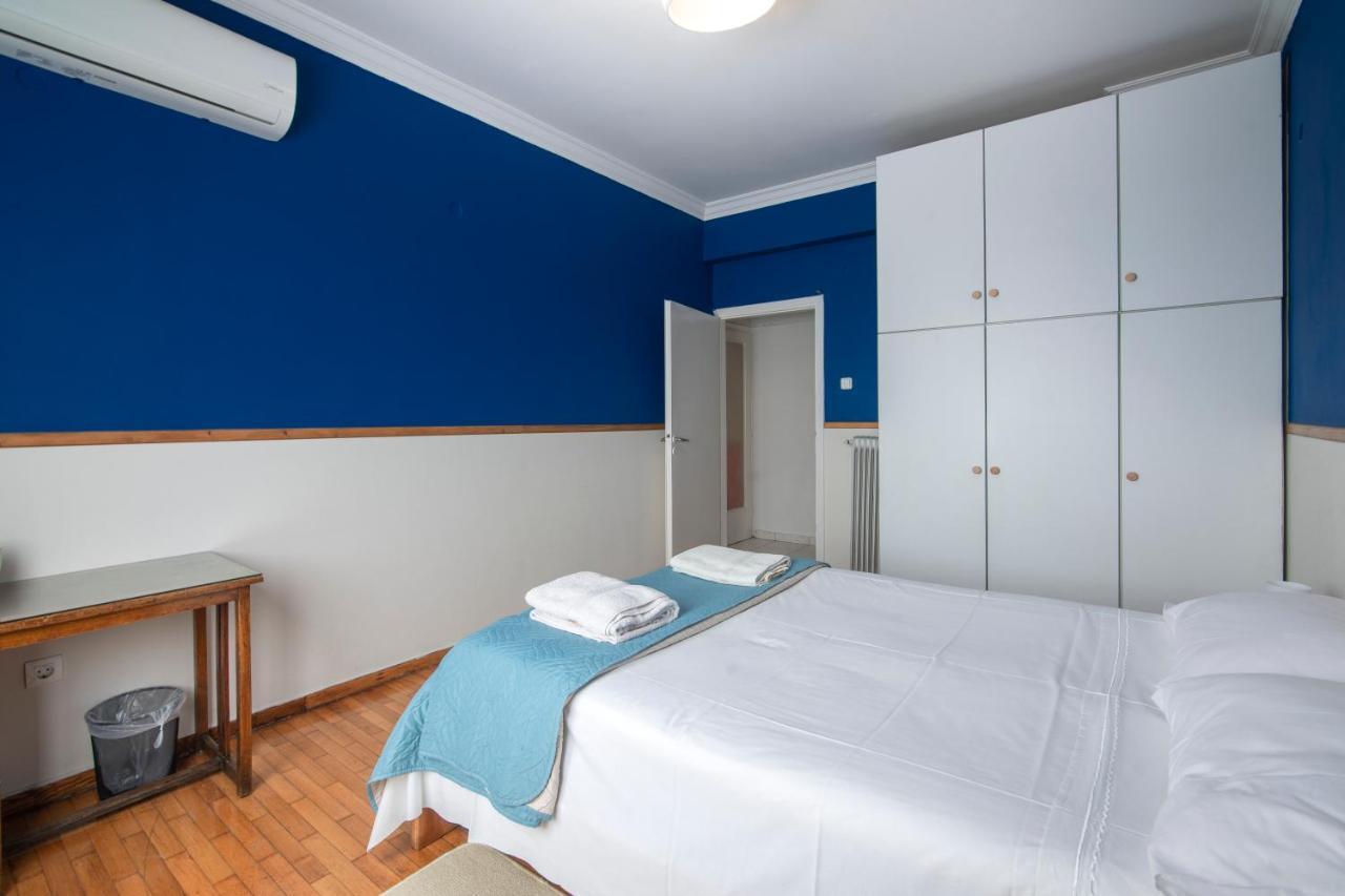 Blue & Red Apartment Athen Exterior foto